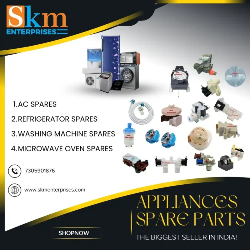 Appliances Spare Parts Shop in Mumbai Maharashtra – SKM Enterprises