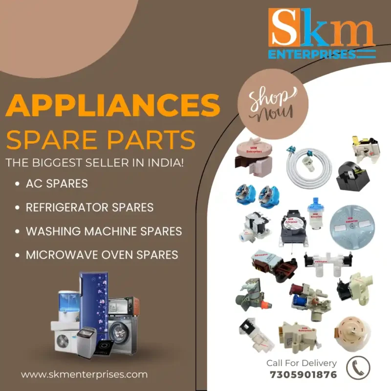 Appliances Spare Parts Shop in Mumbai Maharashtra – SKM Enterprises