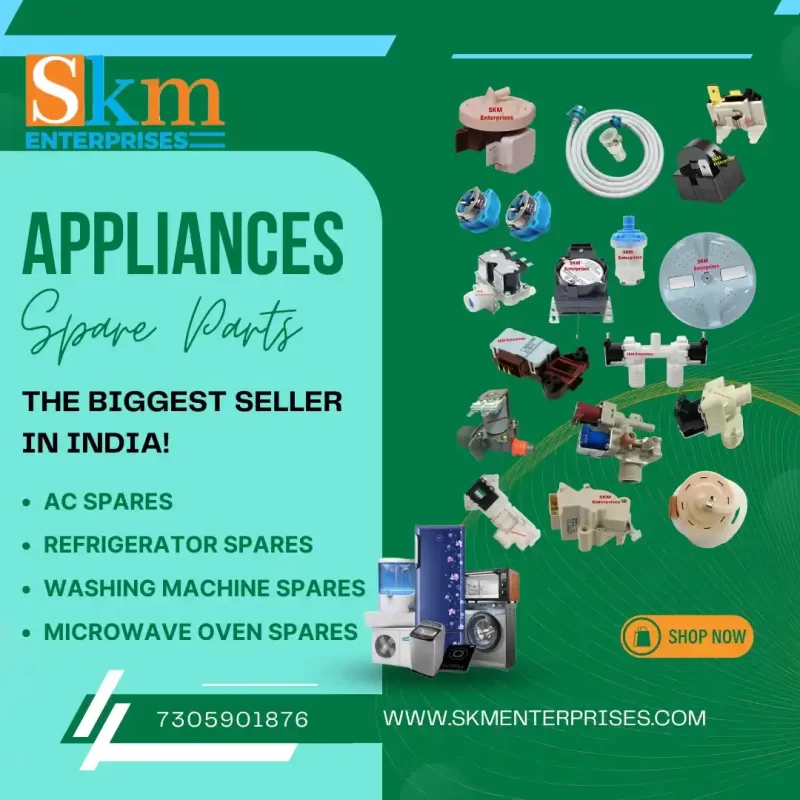 Appliances Spare Parts Shop in Mungeli Chhattisgarh – SKM Enterprises