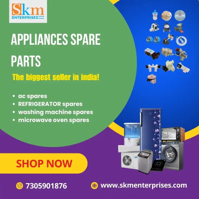 Appliances Spare Parts Shop in Munger Bihar – SKM Enterprises