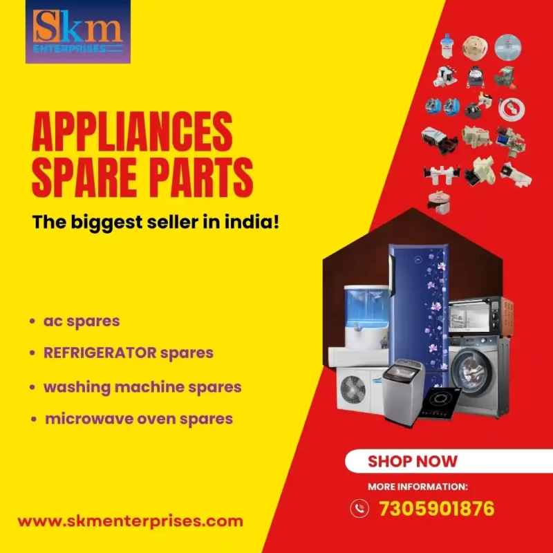 Appliances Spare Parts Shop in Muzaffarpur Bihar – SKM Enterprises