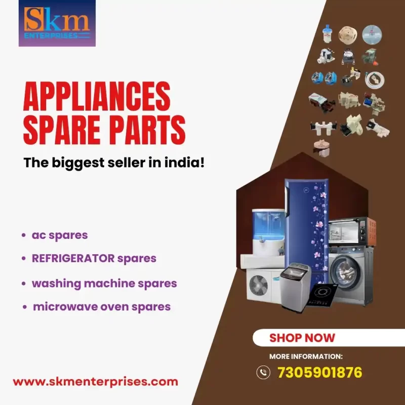 Appliances Spare Parts Shop in Muzaffarpur Bihar – SKM Enterprises