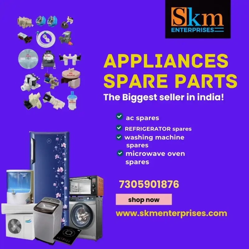 Appliances Spare Parts Shop in Mysuru Karnataka – SKM Enterprises