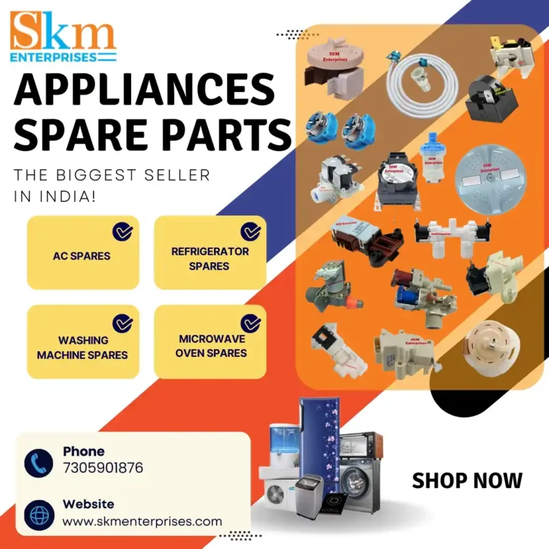 Appliances Spare Parts Shop in Nadia West Bengal – SKM Enterprises