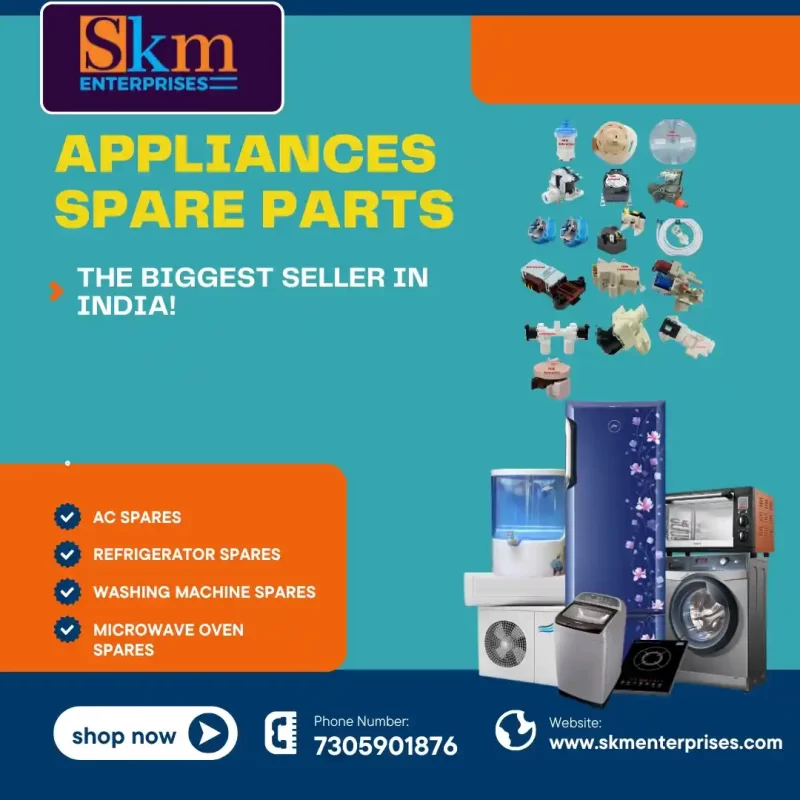Appliances Spare Parts Shop in Nagaon Assam– SKM Enterprises