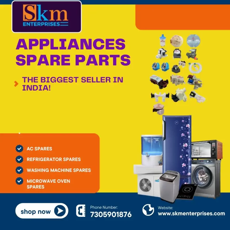 Appliances Spare Parts Shop in Nagaon Assam– SKM Enterprises