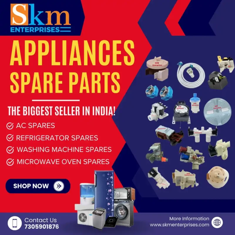 Appliances Spare Parts Shop in Nagapattinam Tamil Nadu – SKM Enterprises