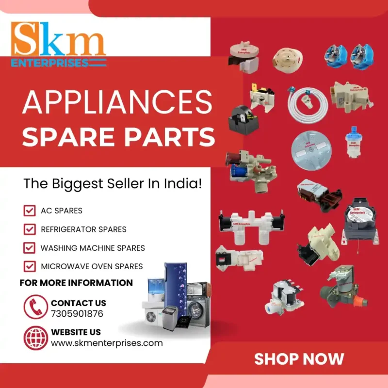 Appliances Spare Parts Shop in Nagarkurnool Telangana – SKM Enterprises
