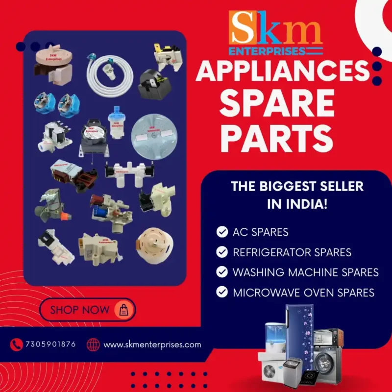Appliances Spare Parts Shop in Nagarkurnool Telangana – SKM Enterprises