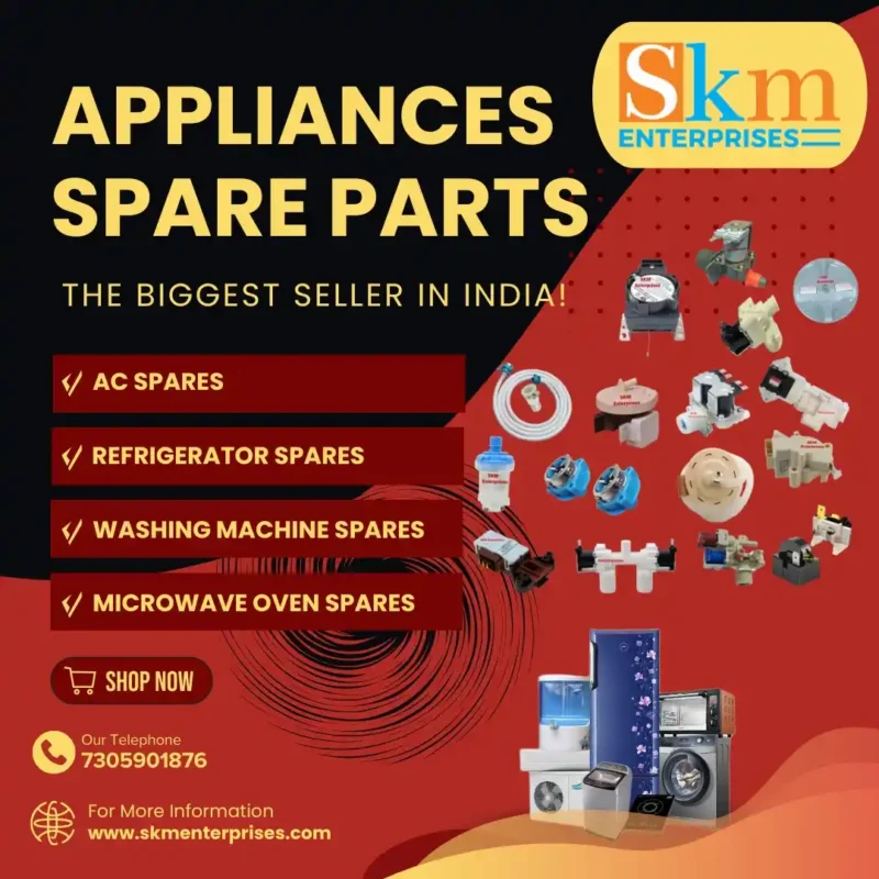 Appliances Spare Parts Shop in Nagaur Rajasthan – SKM Enterprises