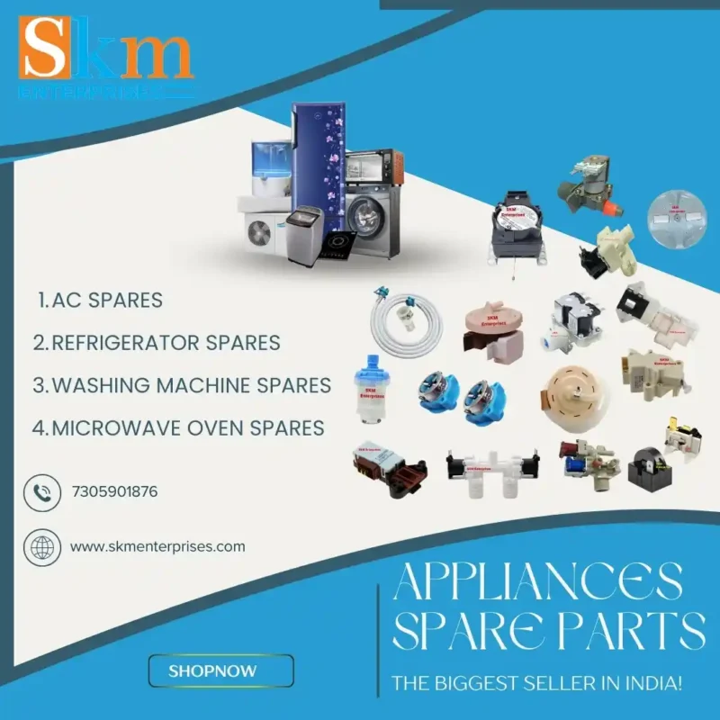 Appliances Spare Parts Shop in Nagpur Maharashtra – SKM Enterprises