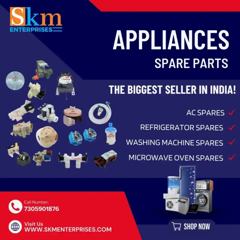 Appliances Spare Parts Shop in Nainital Uttarakhand – SKM Enterprises