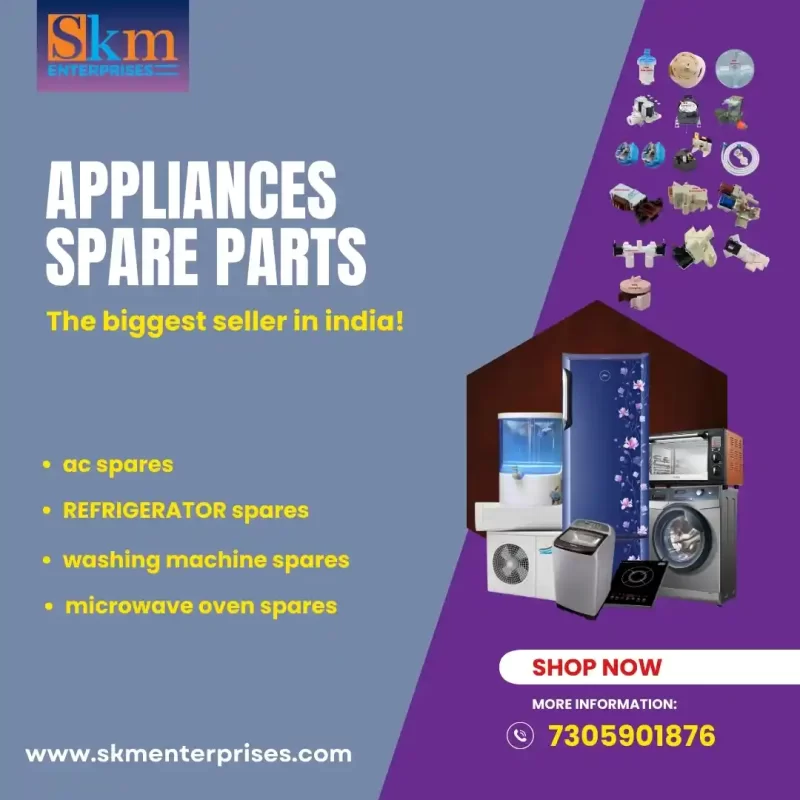 Appliances Spare Parts Shop in Nalanda Bihar – SKM Enterprises