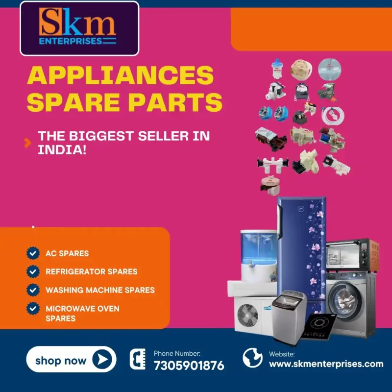 Appliances Spare Parts Shop in Nalbari Assam – SKM Enterprises