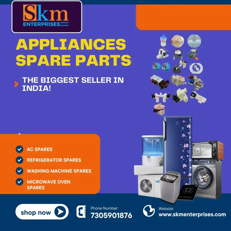 Appliances Spare Parts Shop in Nalbari Assam – SKM Enterprises