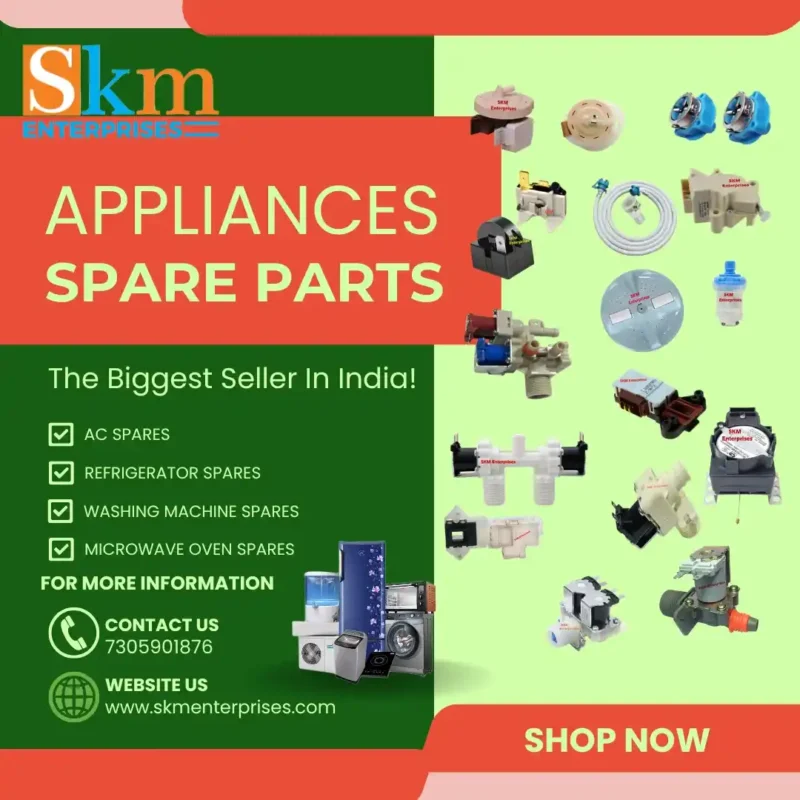 Appliances Spare Parts Shop in Nalgonda Telangana – SKM Enterprises