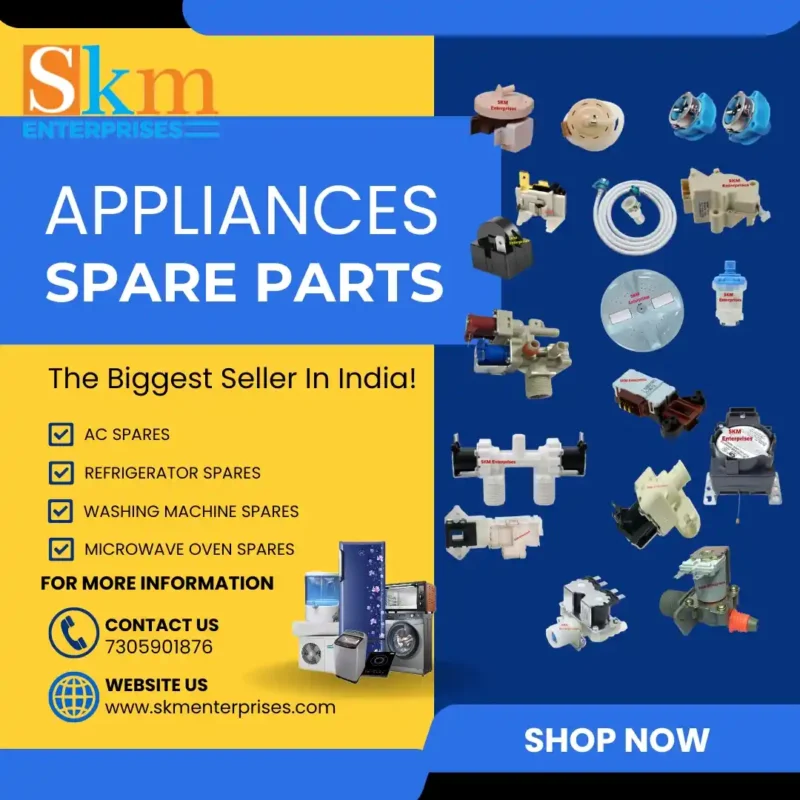 Appliances Spare Parts Shop in Nalgonda Telangana – SKM Enterprises