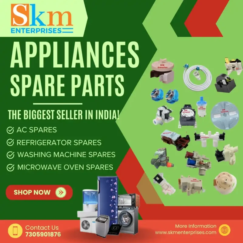 Appliances Spare Parts Shop in Namakkal Tamil Nadu – SKM Enterprises