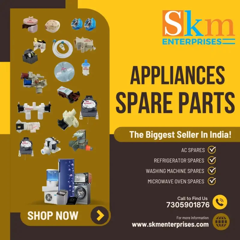Appliances Spare Parts Shop in Namchi Sikkim – SKM Enterprises