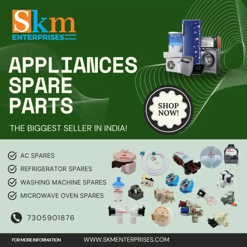 Appliances Spare Parts Shop in Nandanam, Chennai Tamil Nadu – SKM Enterprises (2)