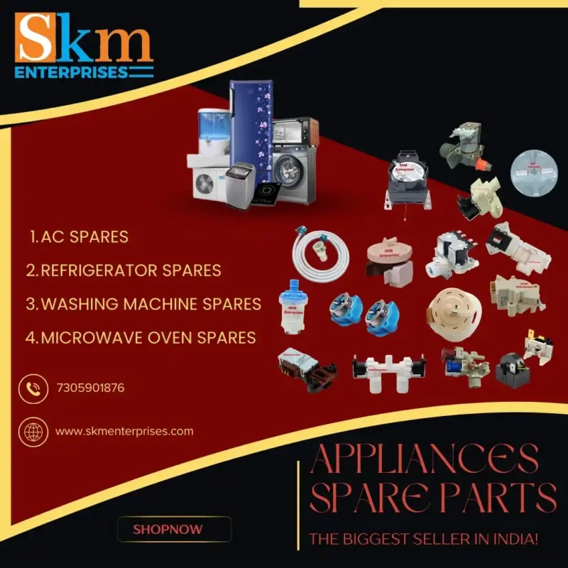 Appliances Spare Parts Shop in Nanded Maharashtra – SKM Enterprises