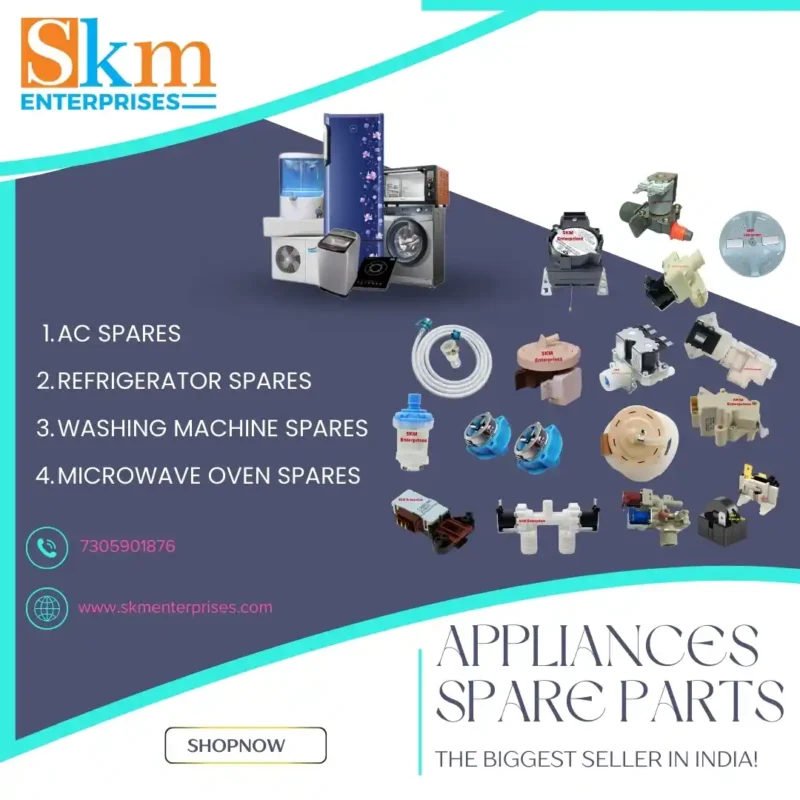 Appliances Spare Parts Shop in Nanded Maharashtra – SKM Enterprises