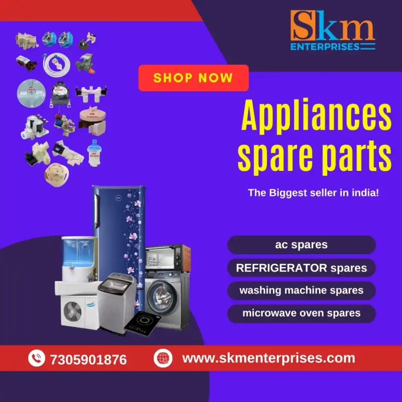 Appliances Spare Parts Shop in Nanganallur, Chennai Tamil Nadu – SKM Enterprises