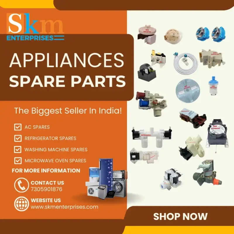Appliances Spare Parts Shop in Narayanpet Telangana – SKM Enterprises