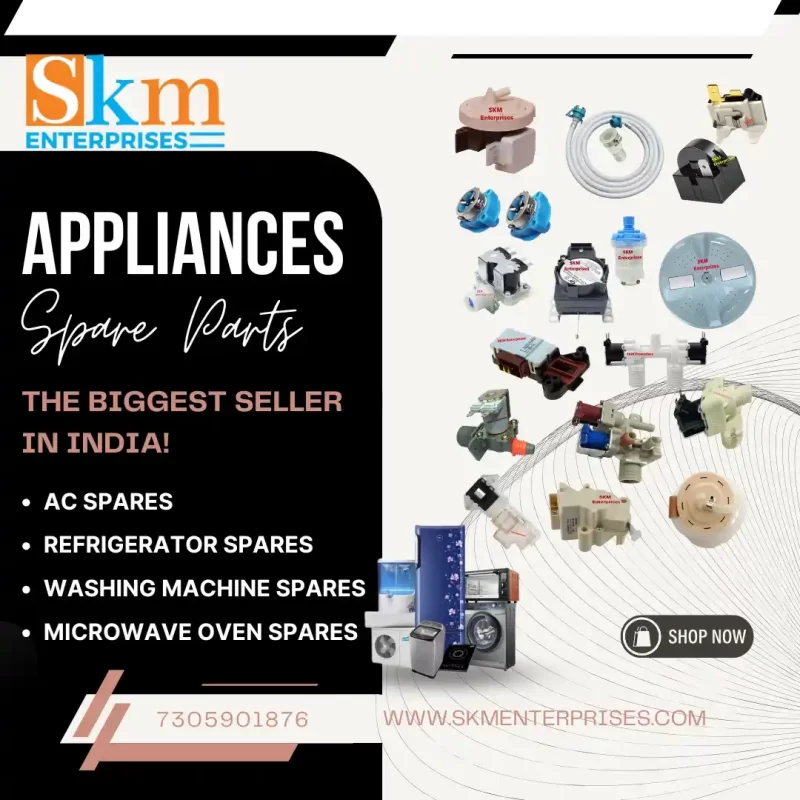 Appliances Spare Parts Shop in Narayanpur Chhattisgarh – SKM Enterprises
