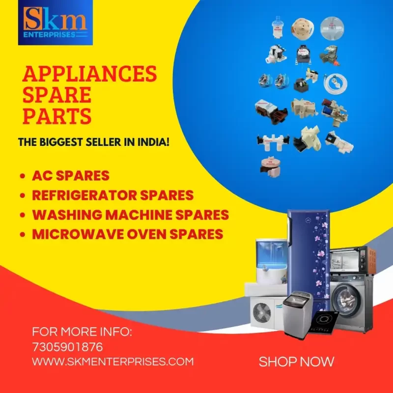 Appliances Spare Parts Shop in Nawada Bihar – SKM Enterprises