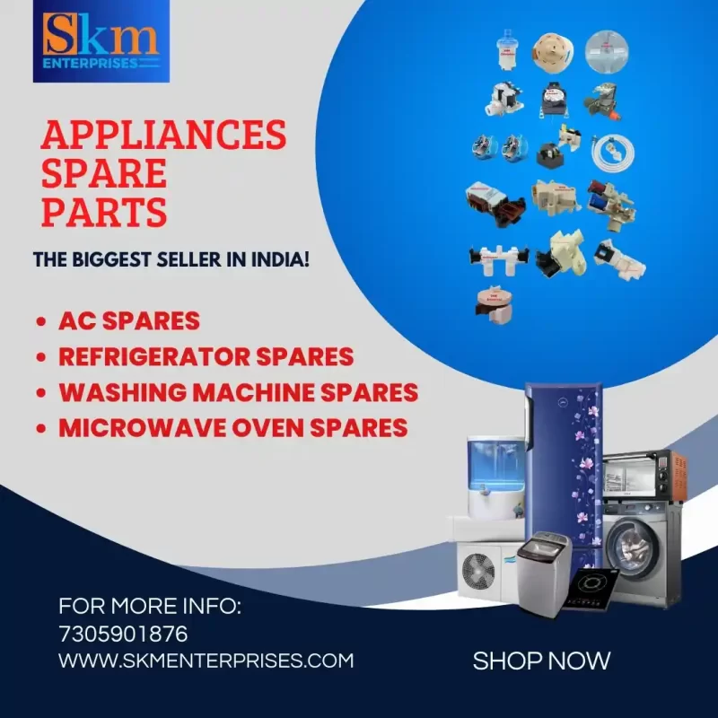 Appliances Spare Parts Shop in Nawada Bihar – SKM Enterprises