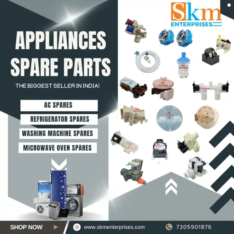 Appliances Spare Parts Shop in New Delhi – SKM Enterprises
