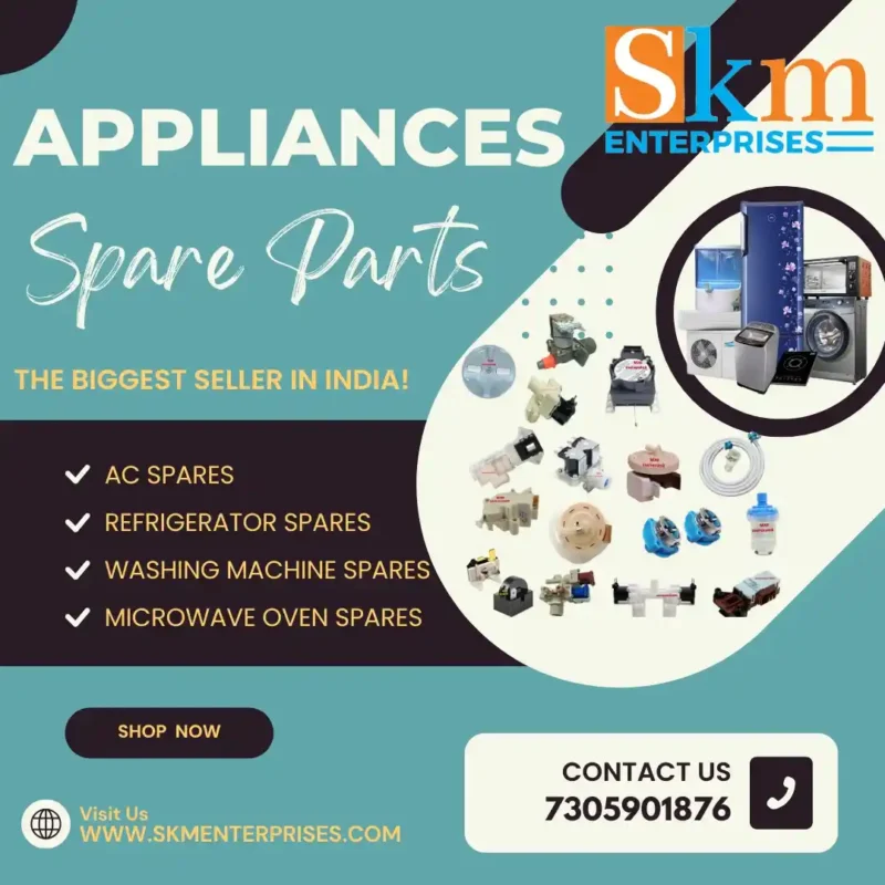 Appliances Spare Parts Shop in Nilgiris Tamil Nadu – SKM Enterprises