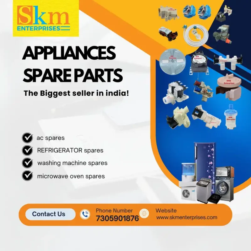 Appliances Spare Parts Shop in Niuland Nagaland – SKM Enterprises