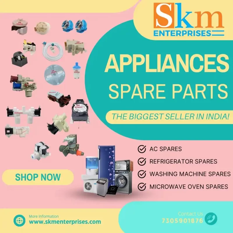 Appliances Spare Parts Shop in Nolambur, Chennai Tamil Nadu – SKM Enterprises (2)