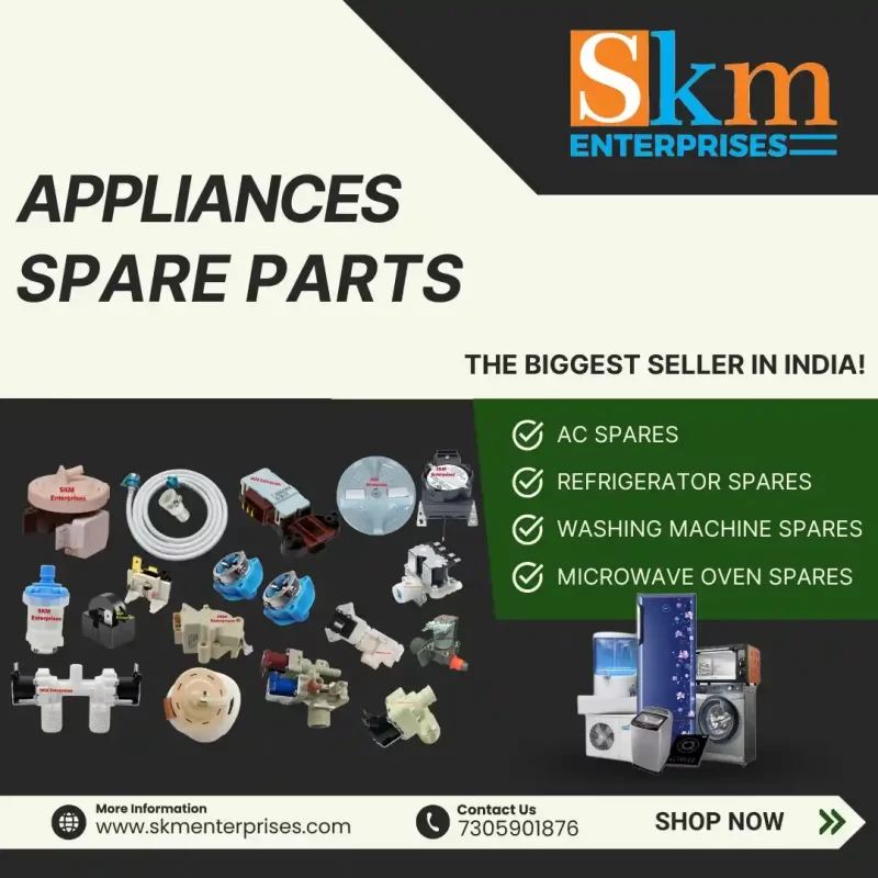 Appliances Spare Parts Shop in Nolambur, Chennai Tamil Nadu – SKM Enterprises