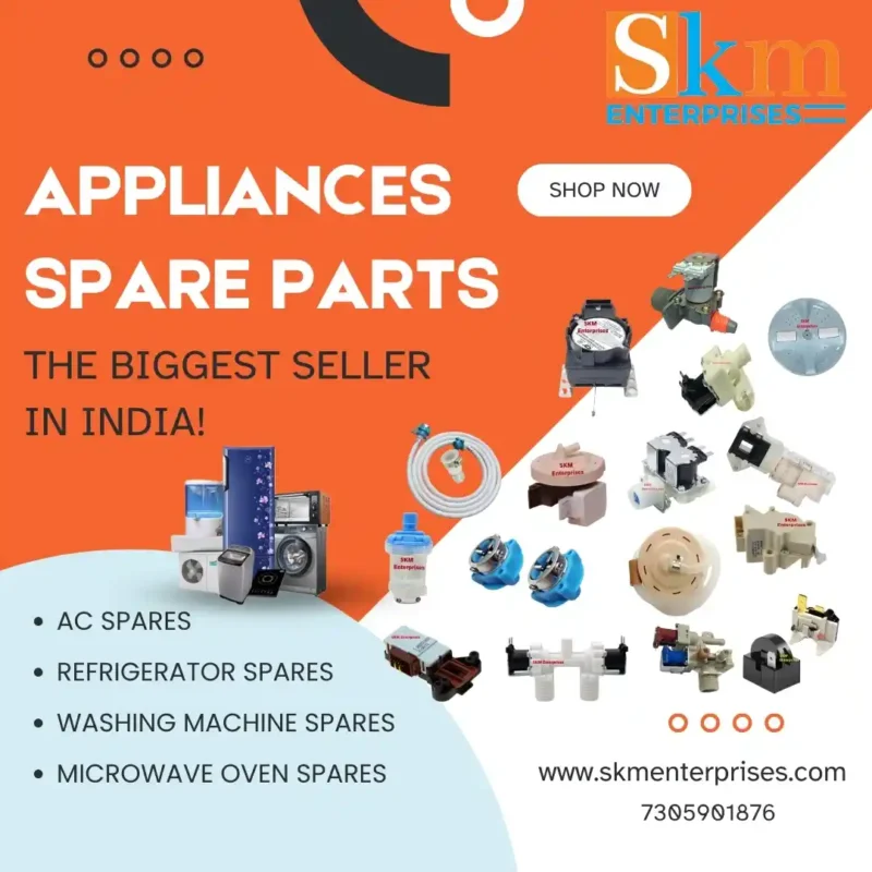 Appliances Spare Parts Shop in Noney Manipur – SKM Enterprises