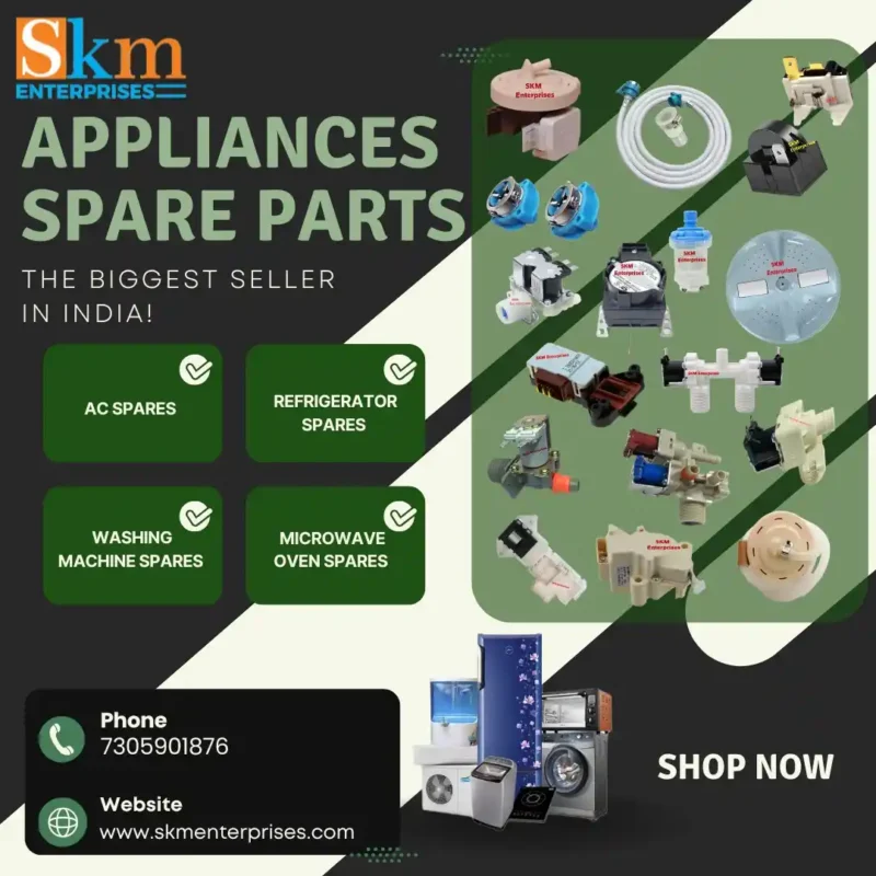 Appliances Spare Parts Shop in North 24 Parganas West Bengal – SKM Enterprises