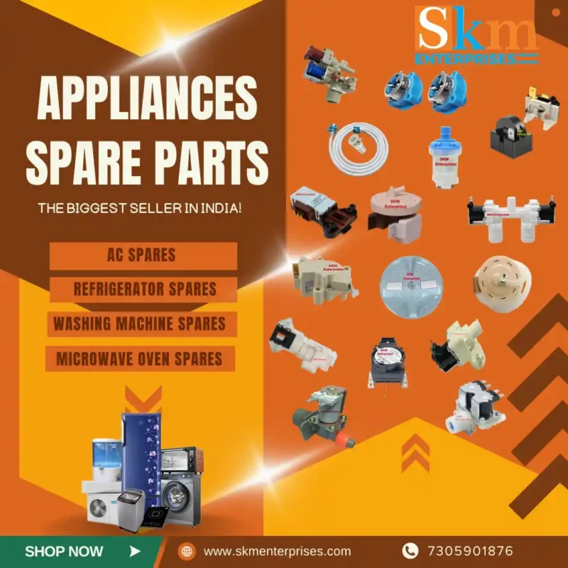 Appliances Spare Parts Shop in North Delhi – SKM Enterprises