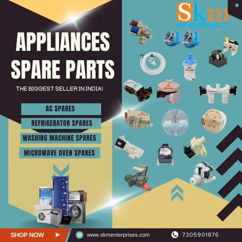 Appliances Spare Parts Shop in North Delhi – SKM Enterprises