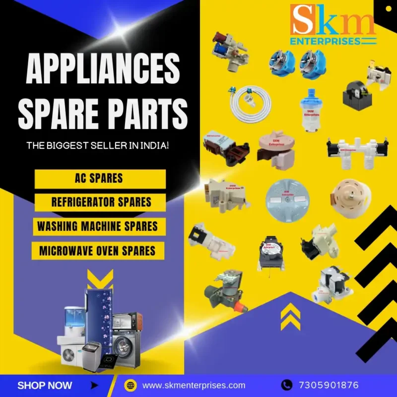 Appliances Spare Parts Shop in North Delhi – SKM Enterprises