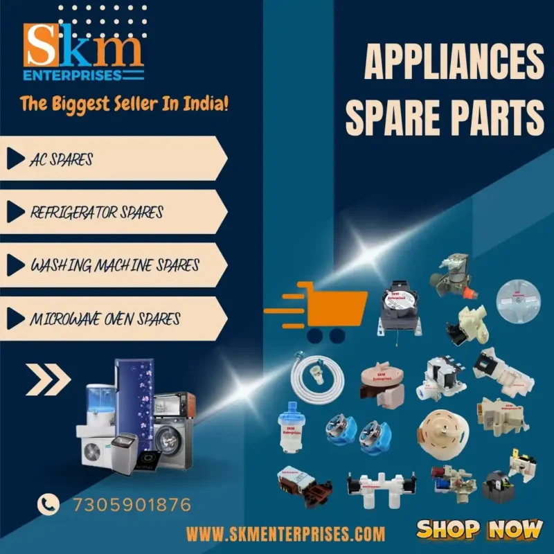 Appliances Spare Parts Shop in North East Delhi – SKM Enterprises