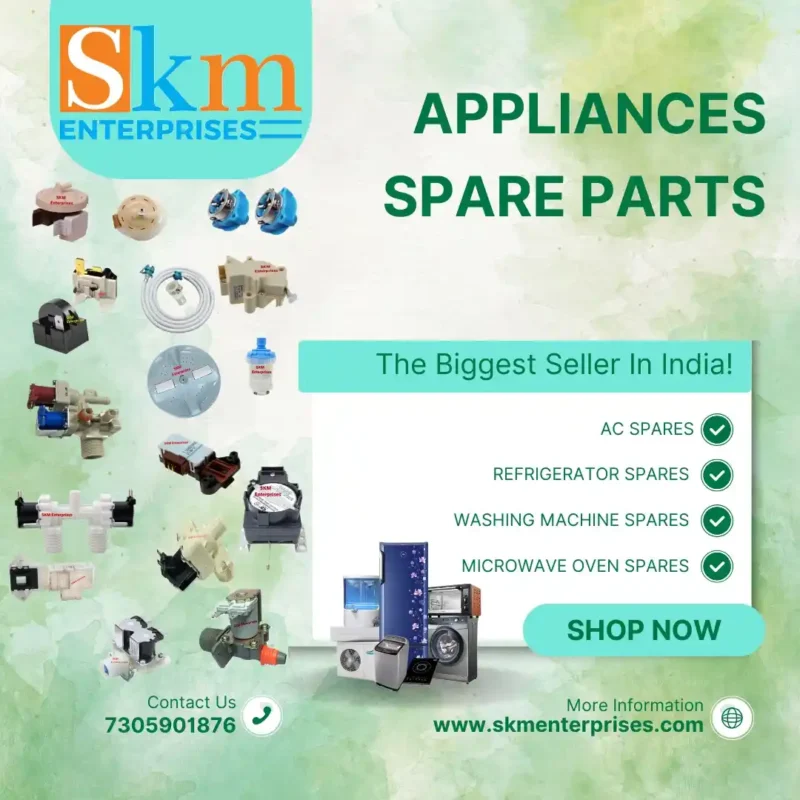 Appliances Spare Parts Shop in North Tripura – SKM Enterprises