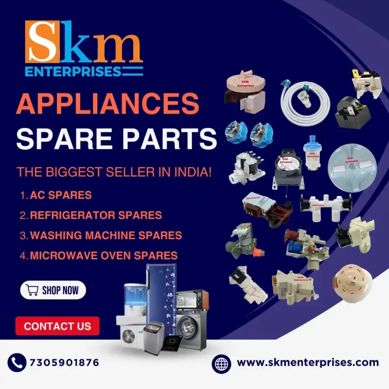Appliances Spare Parts Shop in Nungambakkam, Chennai Tamil Nadu – SKM Enterprises (2)
