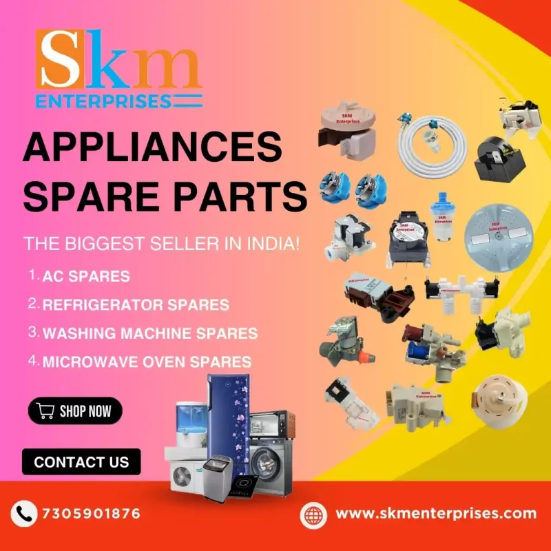 Appliances Spare Parts Shop in Nungambakkam, Chennai Tamil Nadu – SKM Enterprises