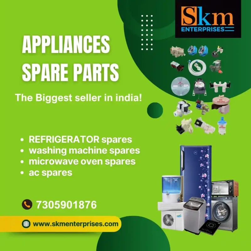 Appliances Spare Parts Shop in Palakkad Kerala – SKM Enterprises