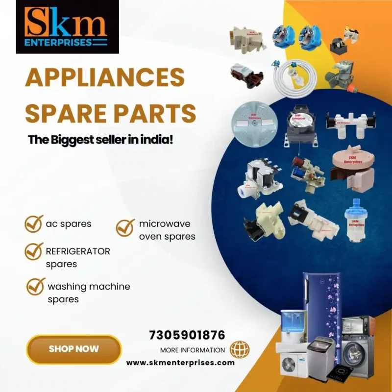 Appliances Spare Parts Shop in Palakollu , Andhra Pradesh – SKM Enterprises