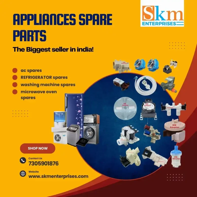 Appliances Spare Parts Shop in Palakollu , Andhra Pradesh – SKM Enterprises