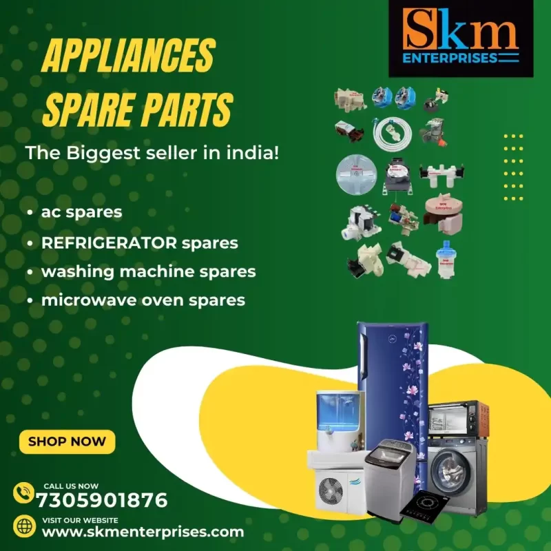 Appliances Spare Parts Shop in Palamu Jharkhand – SKM Enterprises