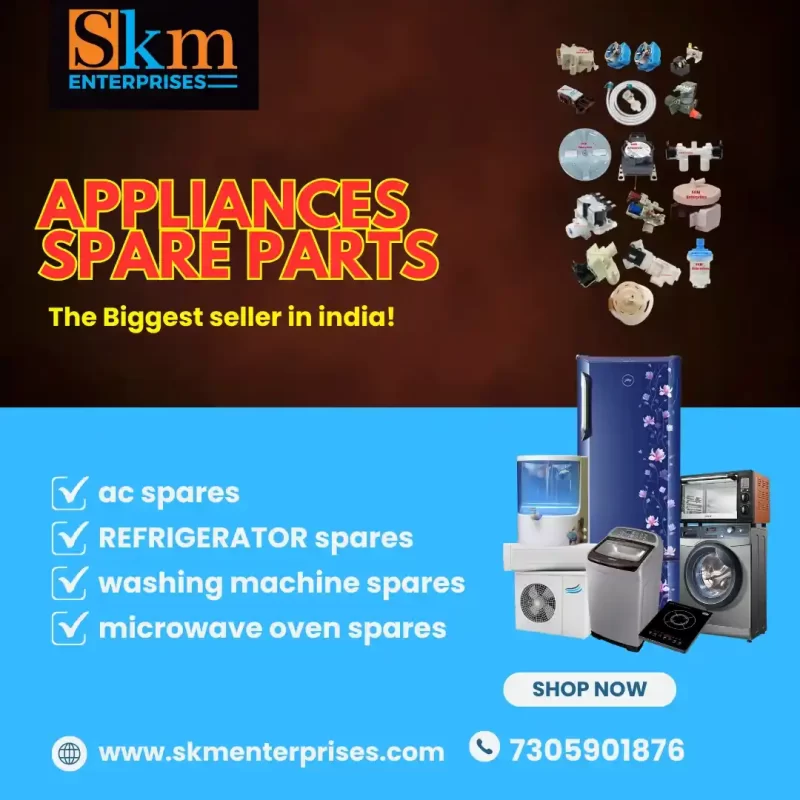 Appliances Spare Parts Shop in Palavakkam, Chennai Tamil Nadu – SKM Enterprises (2)